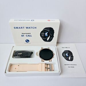 Aolon GTR Mini Smart Watch Pink 100+ Sports Modes Heart Rate Health New